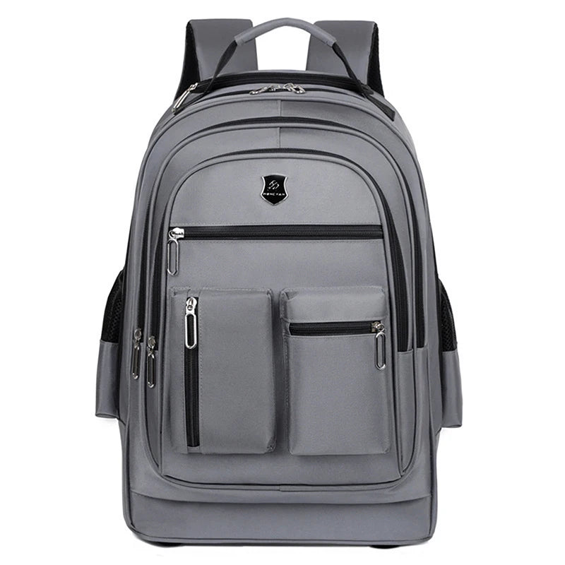 Rolling Backpack for Adults Travel Laptop Backpack with Wheels Carry on Luggage for Business Trip College Commute