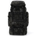 80L Tactical Bag Large Capacity Camouflage Mountaineering Backpack Waterproof Climbing Rucksack Oxford Cloth Sports Knapsack