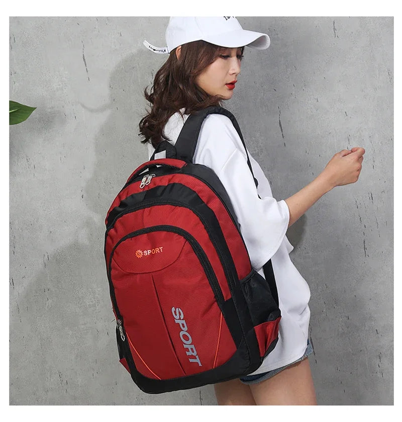 Backpack for Women and Men Fashion Large Capacity Boys Girls School Bag Waterproof Nylon Student Travel Backpacks Laptop Bags