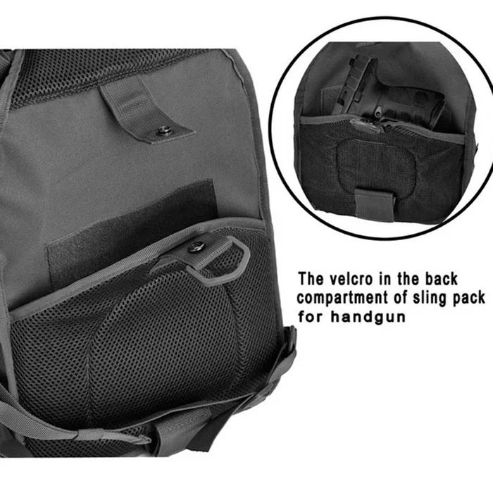 Travel Backpack Expandable Pack Crossbody Sling Bag Waterproof Rucksack Bag Outdoor Hiking Camping Pack Man Fitness Shoulder Bag