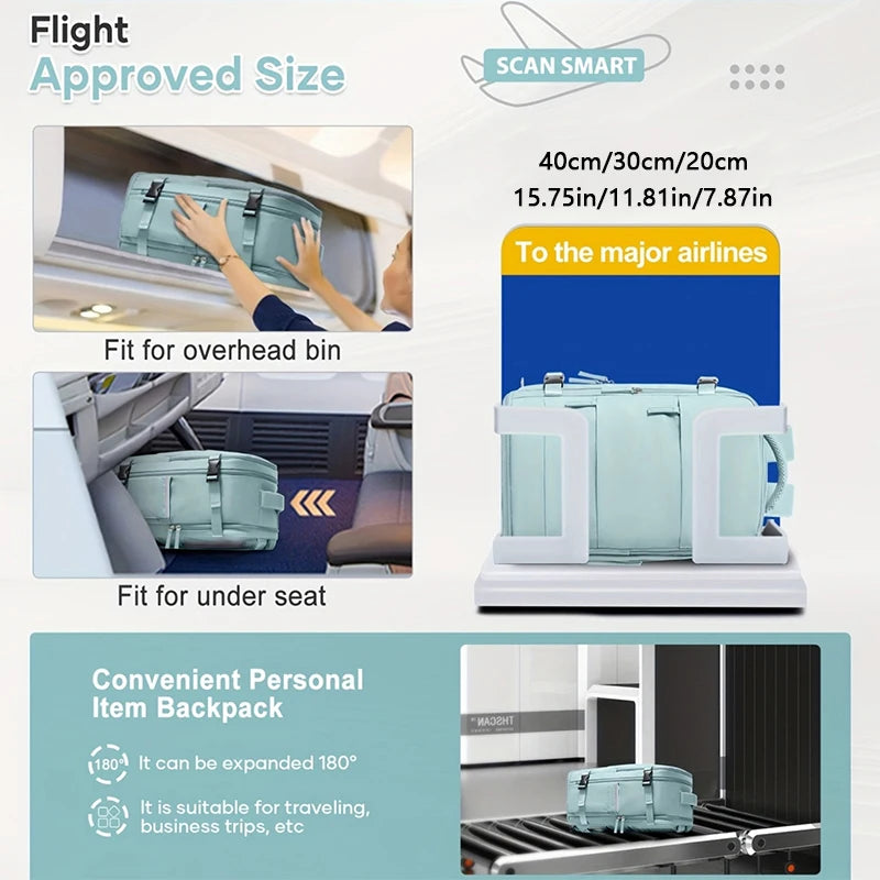 Ryanair Backpack 40x20x25 Cabin Bag Travel Backpack for Men Women Hand Luggage Leisure Laptop Backpack mochila para viaje cabin