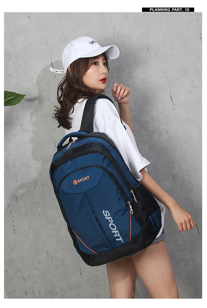 Backpack for Women and Men Fashion Large Capacity Boys Girls School Bag Waterproof Nylon Student Travel Backpacks Laptop Bags