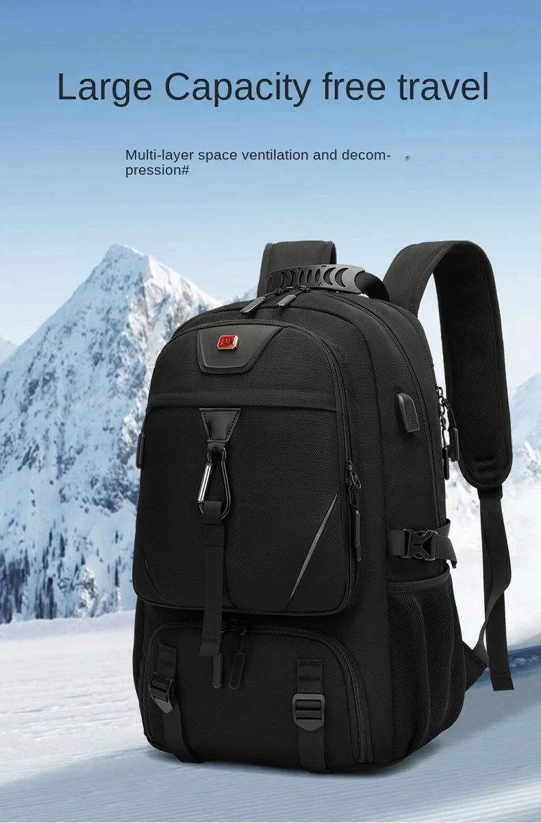 50L 60L 80L Travel Backpack for Women and Men Large Capacity Outdoor Waterproof Men's Business Trip Backpacks Women's Laptop Bag