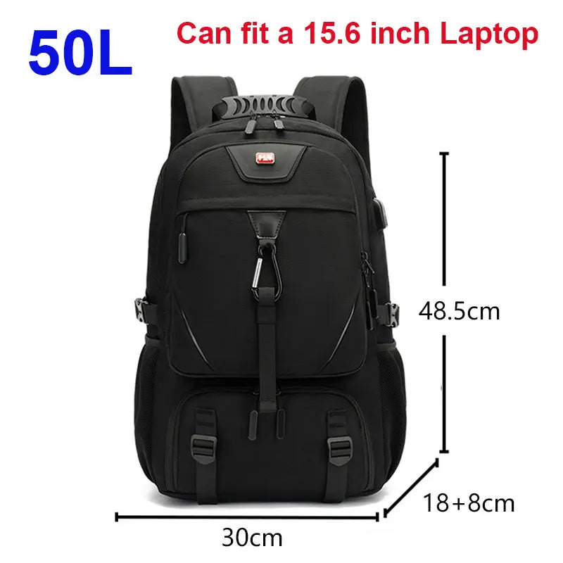 50L 60L 80L Travel Backpack for Women and Men Large Capacity Outdoor Waterproof Men's Business Trip Backpacks Women's Laptop Bag