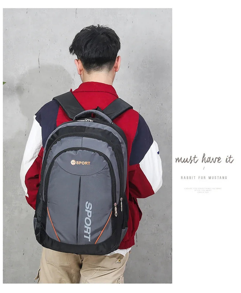 Backpack for Women and Men Fashion Large Capacity Boys Girls School Bag Waterproof Nylon Student Travel Backpacks Laptop Bags