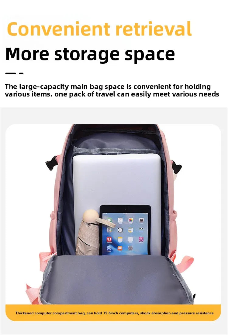 Travel Boarding Backpack Easyjet, Wiz Air Multi Functional, Large Capacity, Lightweight, Leisure Computer Bag, Short Distance