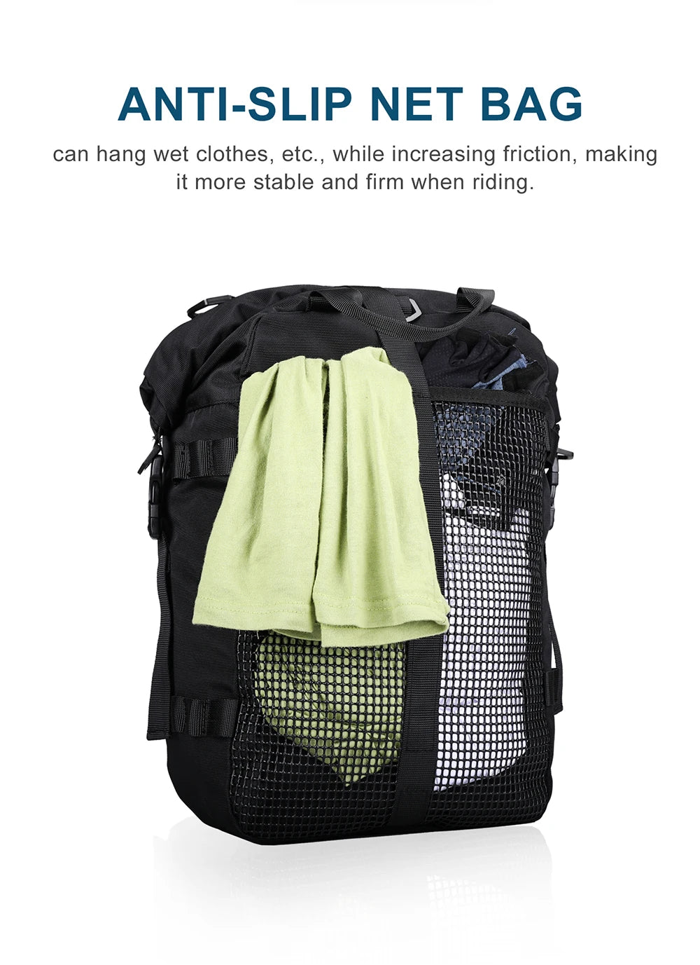 Rhinowalk Motorcycle Rear Seat Bag 10L Or 20L Or 30L Waterproof Saddle Side Bag Luggage Pack MultiFunction Shoulder Bag Backpack