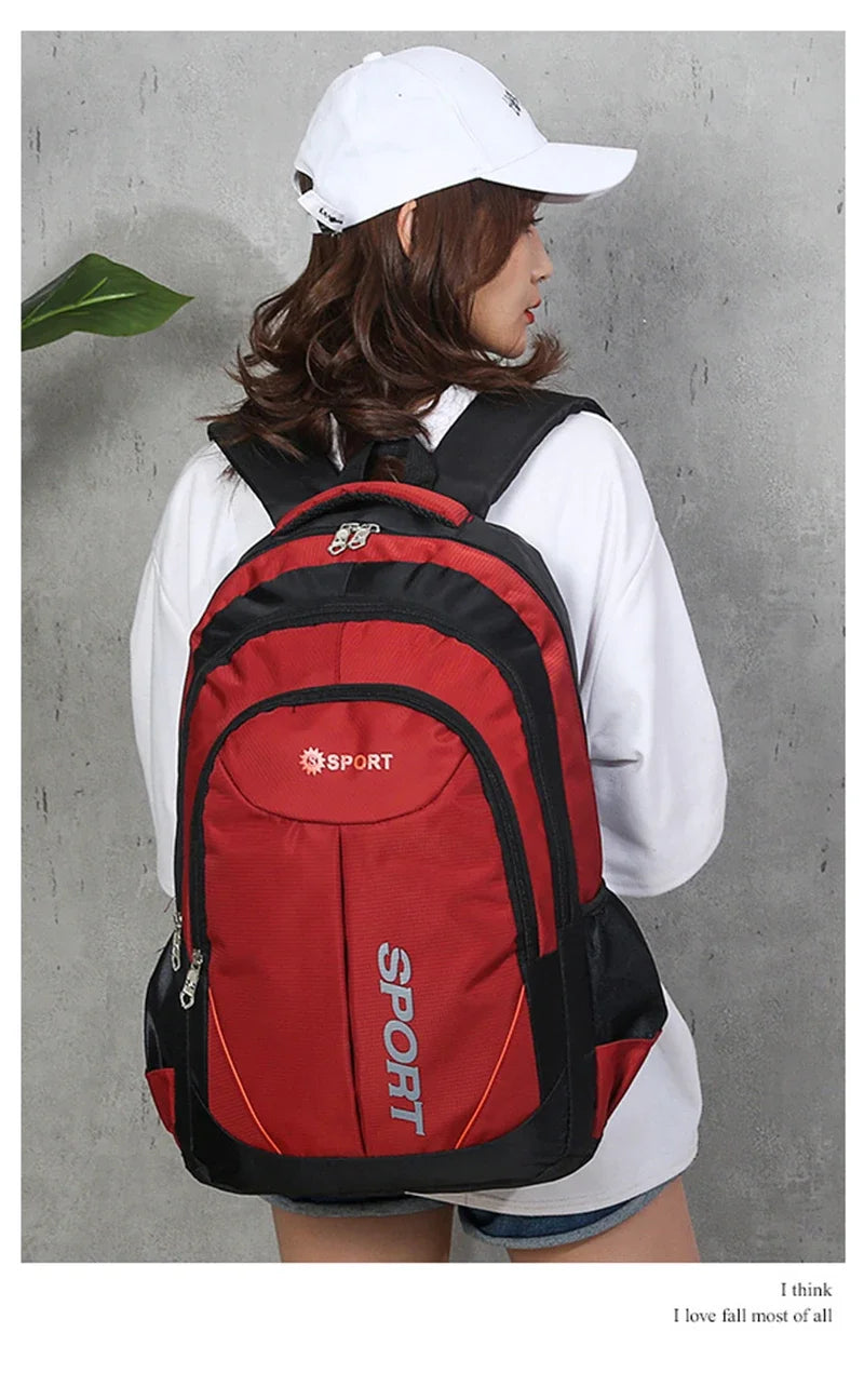 Backpack for Women and Men Fashion Large Capacity Boys Girls School Bag Waterproof Nylon Student Travel Backpacks Laptop Bags