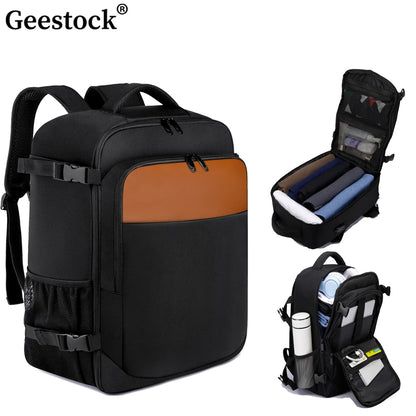 Geestock "Ryanair" 40x25x20 Flygplansryggsäck Multifunktionell Reseryggsäck  Kabinbagage Vattentät 14" Laptopryggsäck