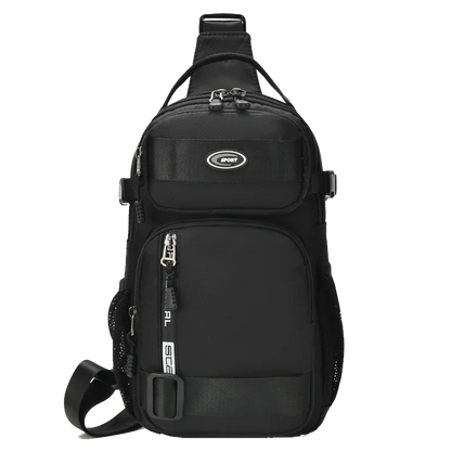 Crossbody/Sling med enkel axelrem, lätt och stor axelväska