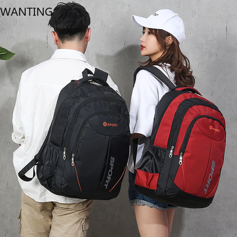 Backpack for Women and Men Fashion Large Capacity Boys Girls School Bag Waterproof Nylon Student Travel Backpacks Laptop Bags