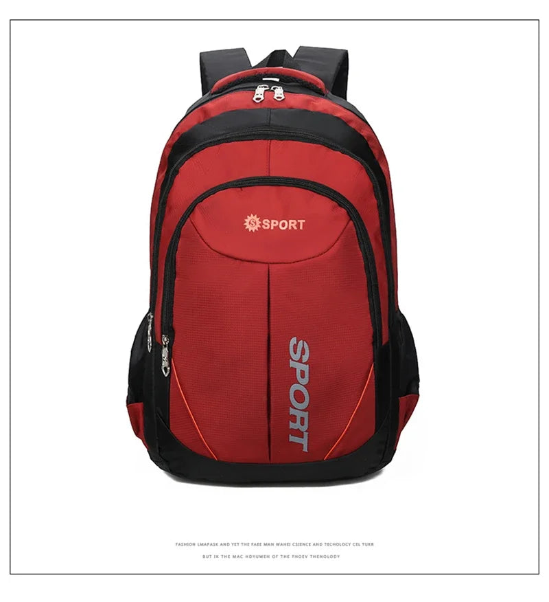 Backpack for Women and Men Fashion Large Capacity Boys Girls School Bag Waterproof Nylon Student Travel Backpacks Laptop Bags