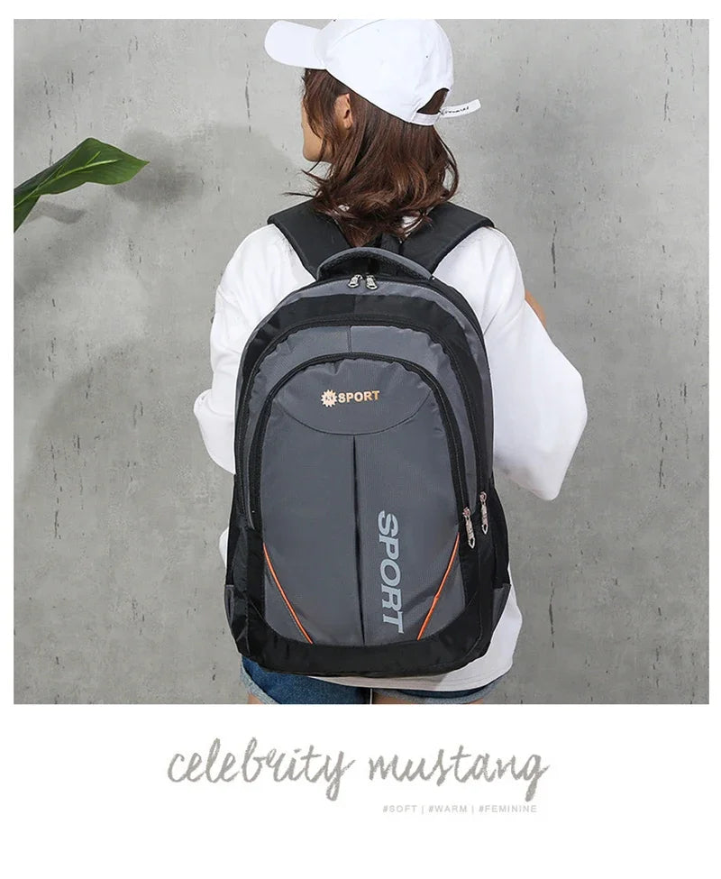 Backpack for Women and Men Fashion Large Capacity Boys Girls School Bag Waterproof Nylon Student Travel Backpacks Laptop Bags