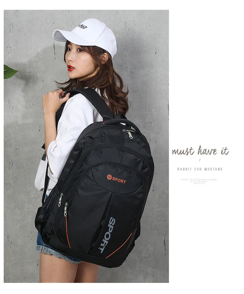 Backpack for Women and Men Fashion Large Capacity Boys Girls School Bag Waterproof Nylon Student Travel Backpacks Laptop Bags